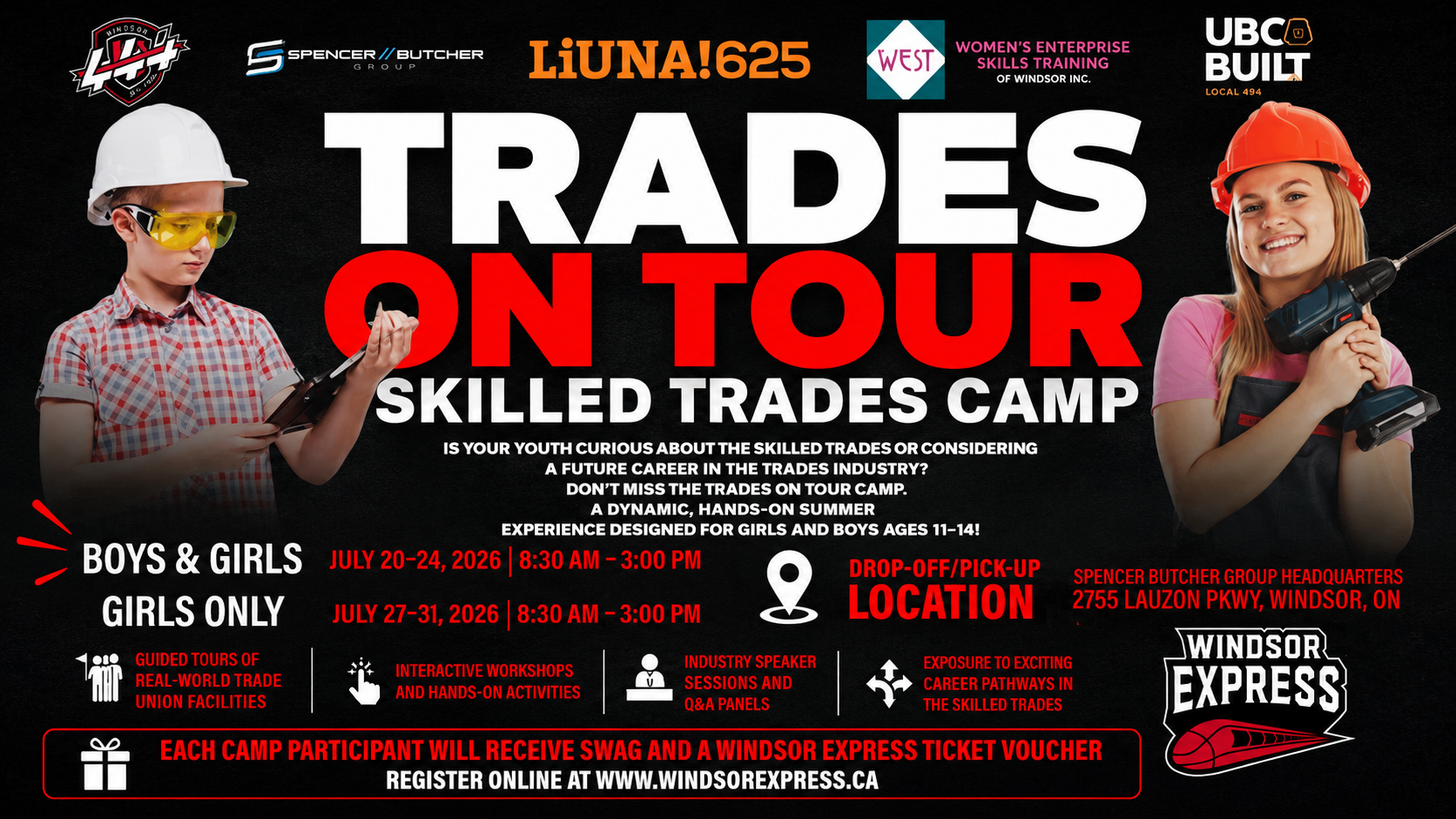 Trades On Tour | Skilled Trades Camps for Youth